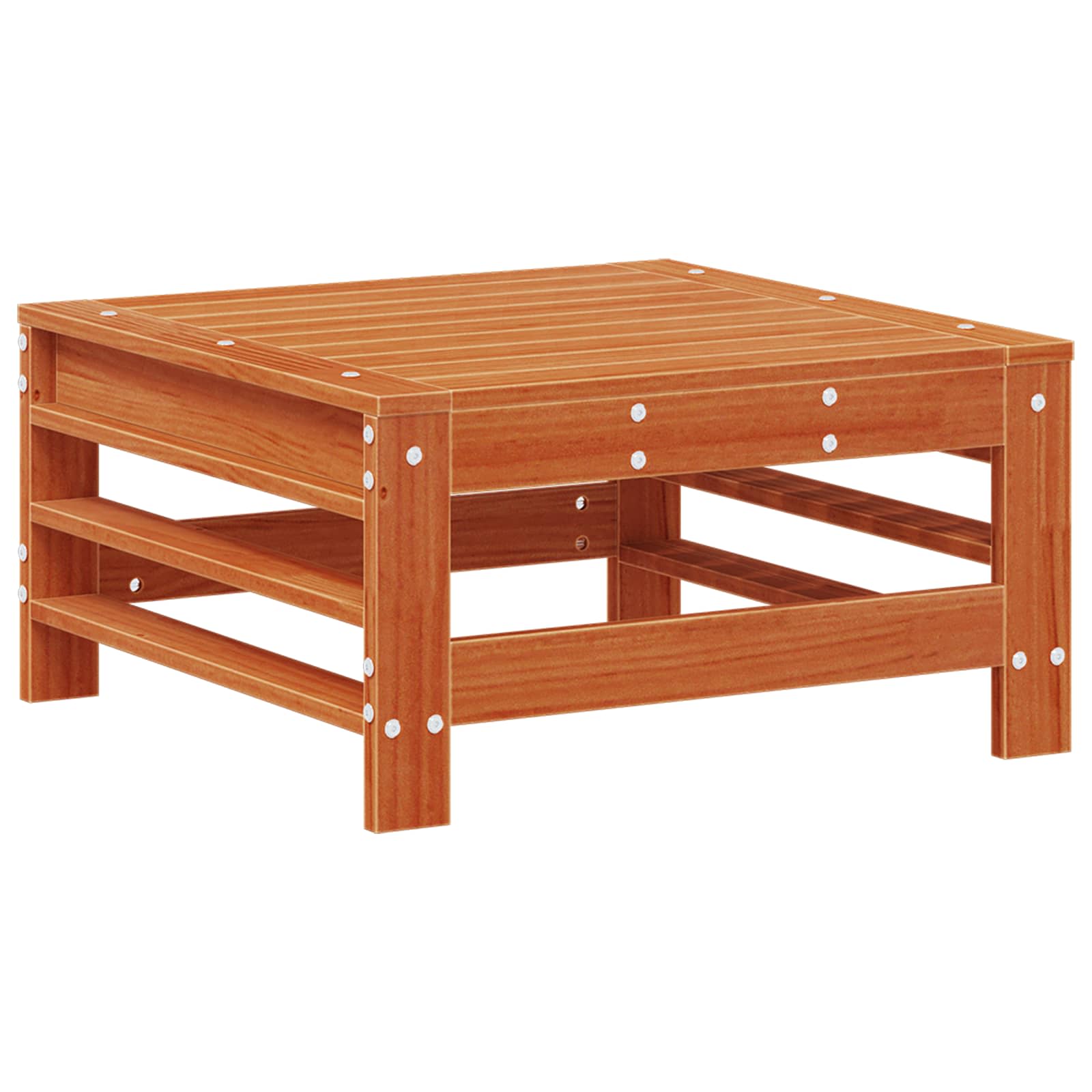Set Lounge da Giardino 7 pcs Marrone Cera | homemem39
