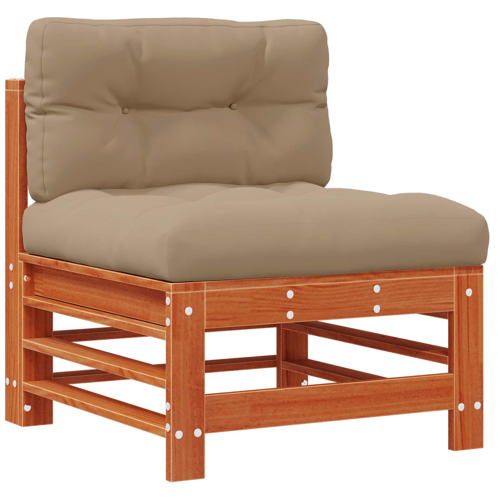 Set Lounge da Giardino 10 pcs Marrone Cerato | homemem39
