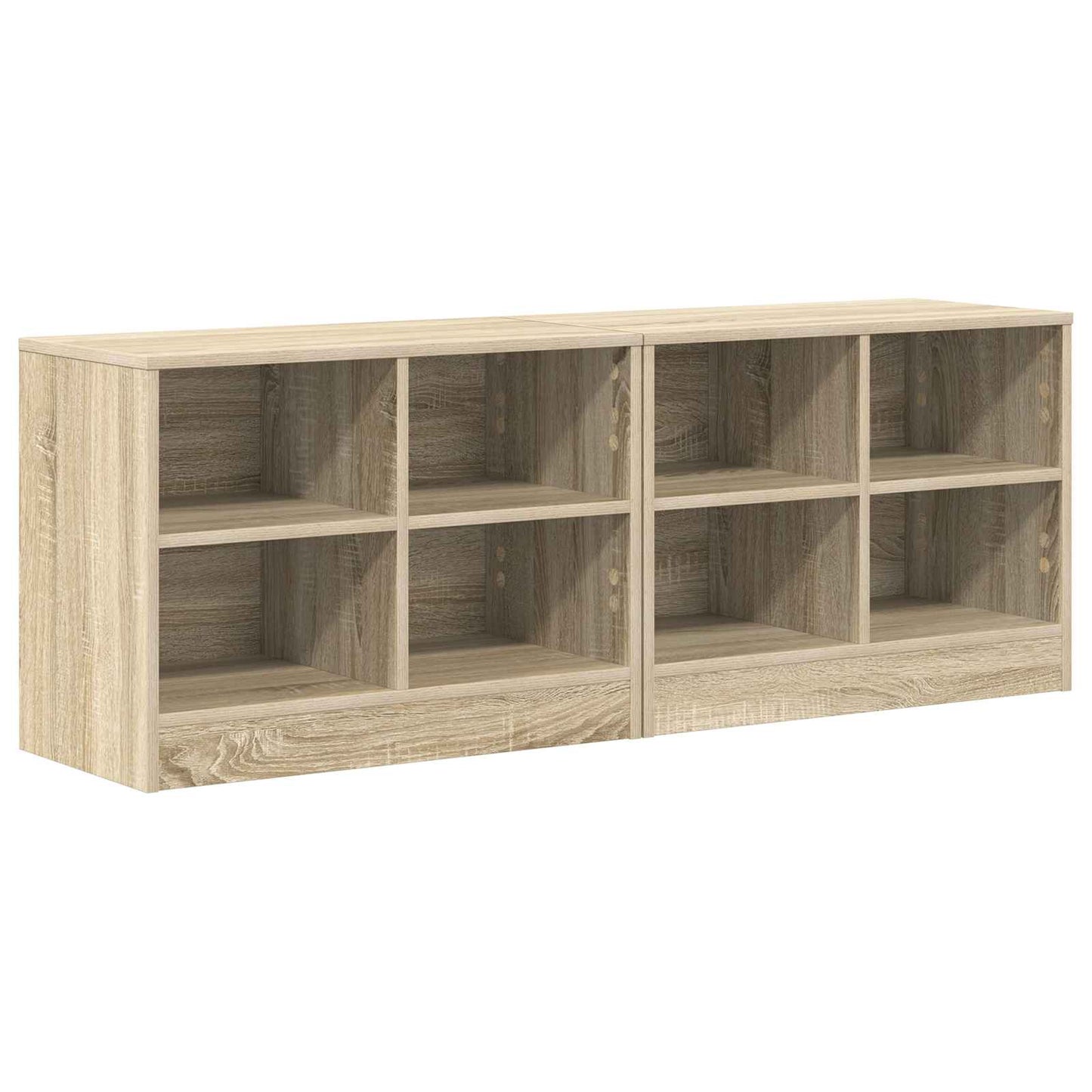 Armadietto per letto 2 pcs Rovere Sonoma 66 x 33 x 48 cm | homemem39