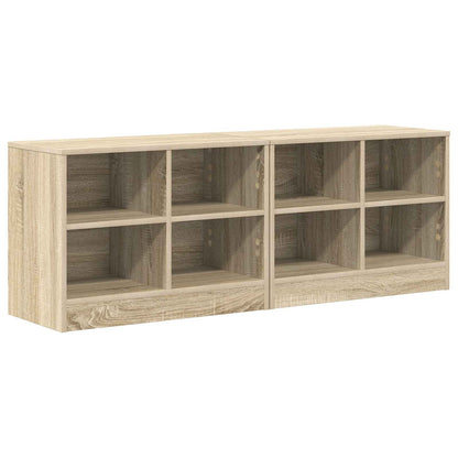 Armadietto per letto 2 pcs Rovere Sonoma 66 x 33 x 48 cm | homemem39