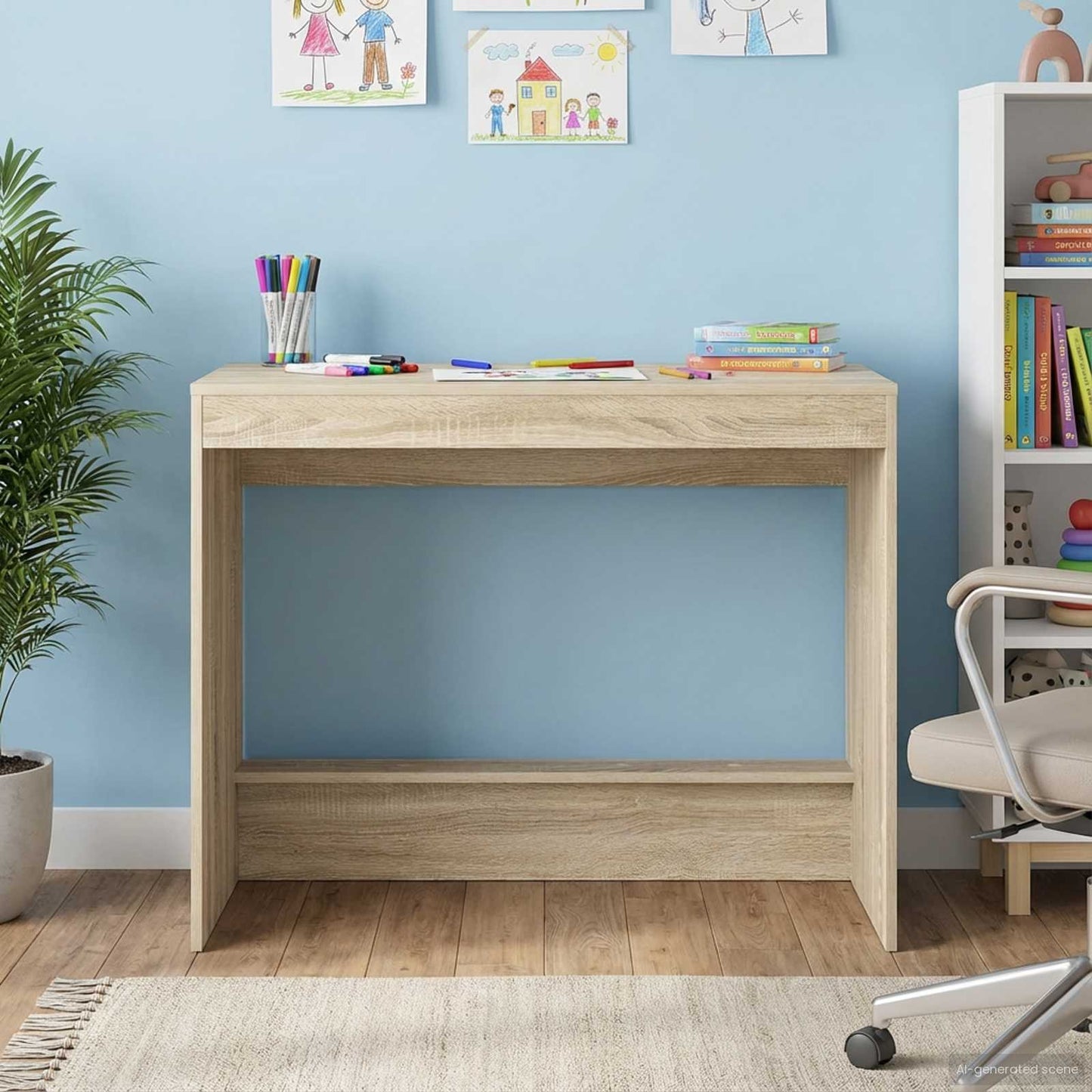 Scrivania Letto Rovere Sonoma 100 x 45 x 75 cm | homemem39