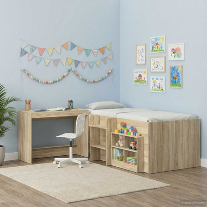 Scrivania Letto Rovere Sonoma 100 x 45 x 75 cm | homemem39