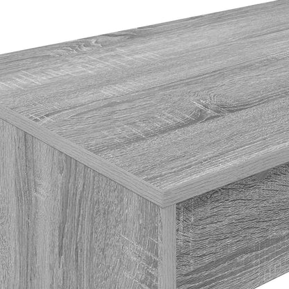 Scrivania Letto Sonoma grigio Legno ingegnerizzato