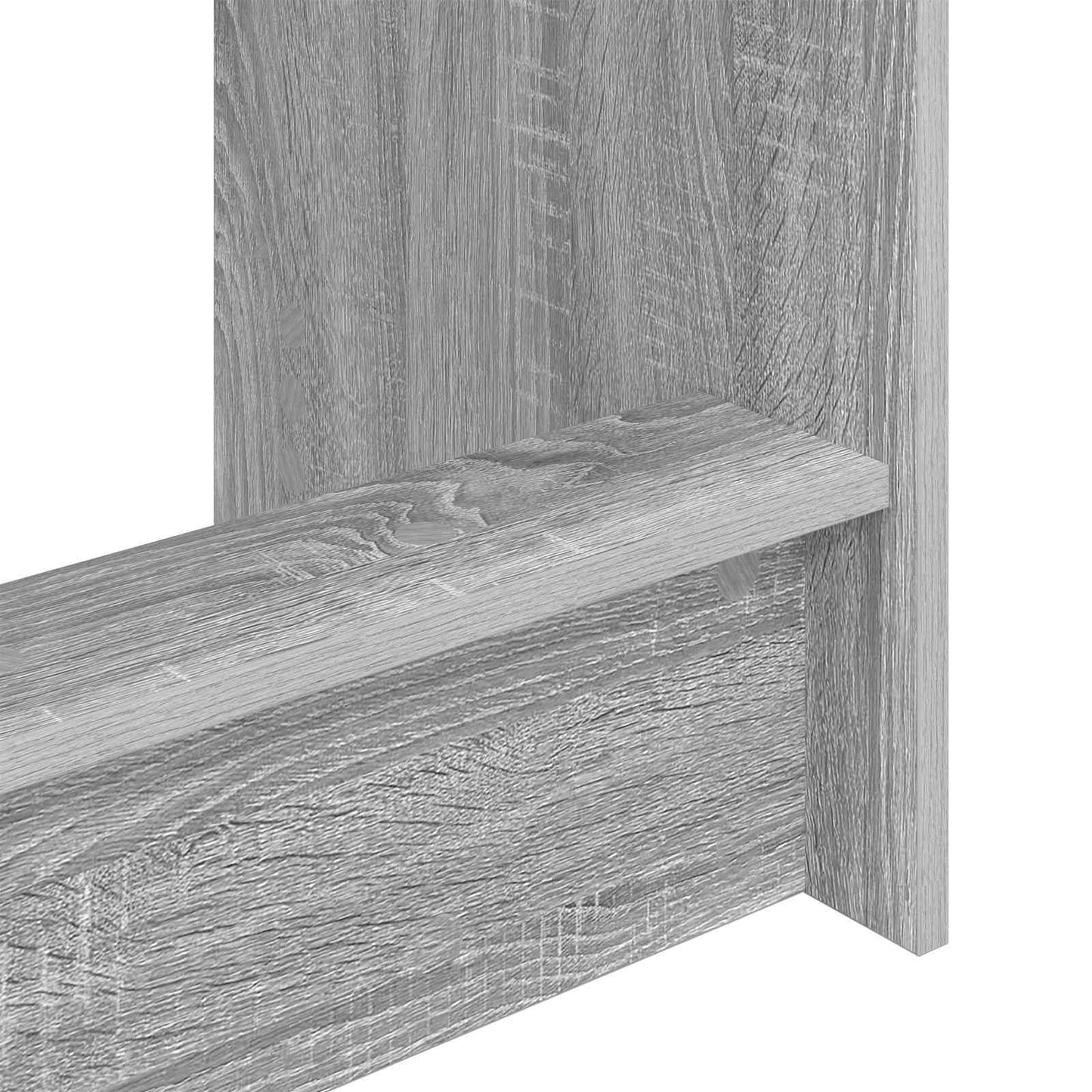 Scrivania Letto Sonoma grigio Legno ingegnerizzato
