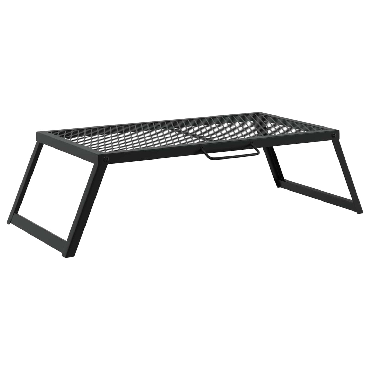 Griglia da Campeggio Pieghevole Nero 58 x 31 x 2 cm | homemem39
