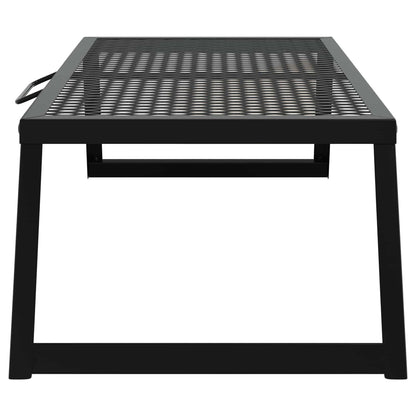 Griglia da Campeggio Pieghevole Nero 58 x 31 x 2 cm | homemem39