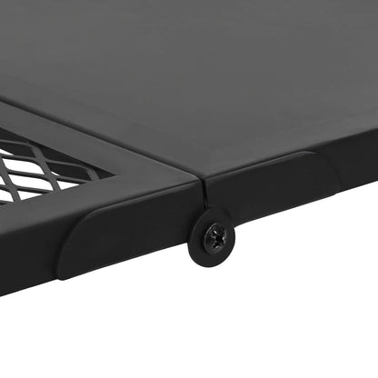 Griglia da Campeggio Pieghevole Nero 31,5 x 26,5 x 4 cm | homemem39
