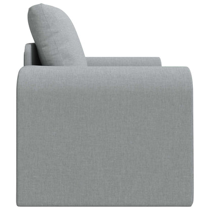 Divano Letto Pieghevole Grigio chiaro 98 x 71 x 83 cm Tessuto
