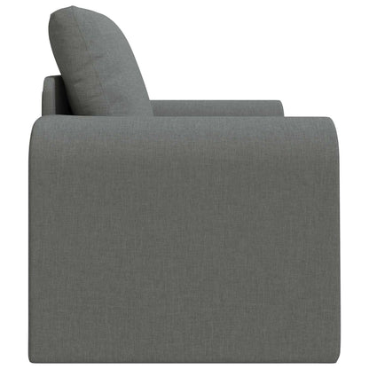 Divano Letto Pieghevole Grigio scuro 98 x 71 x 83 cm Tessuto