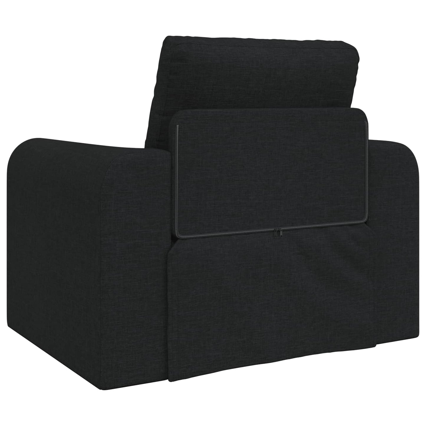 Divano Letto Pieghevole Nero 98 x 71 x 83 cm Tessuto