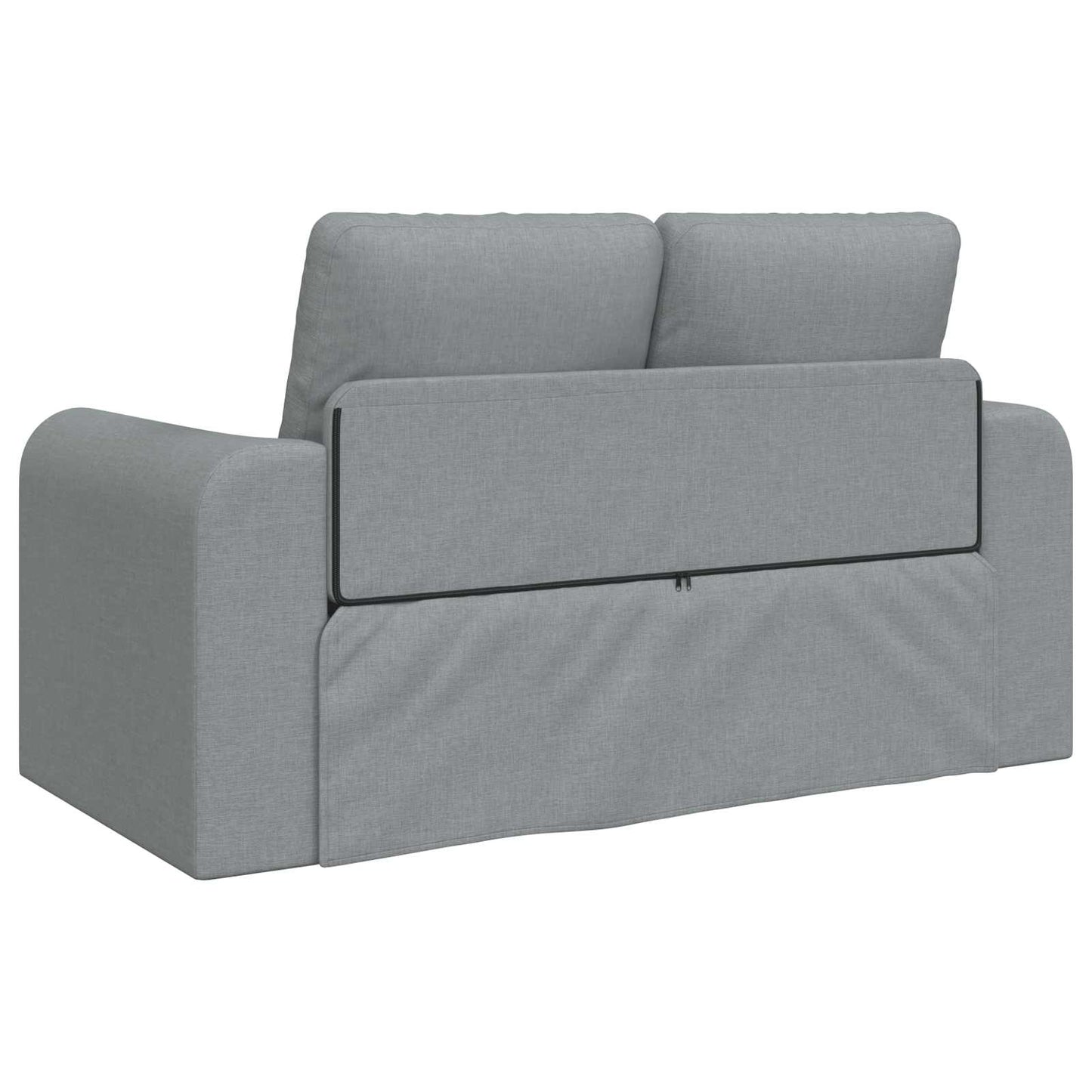 Divano Letto Pieghevole Grigio chiaro 148 x 71 x 83 cm Tessuto