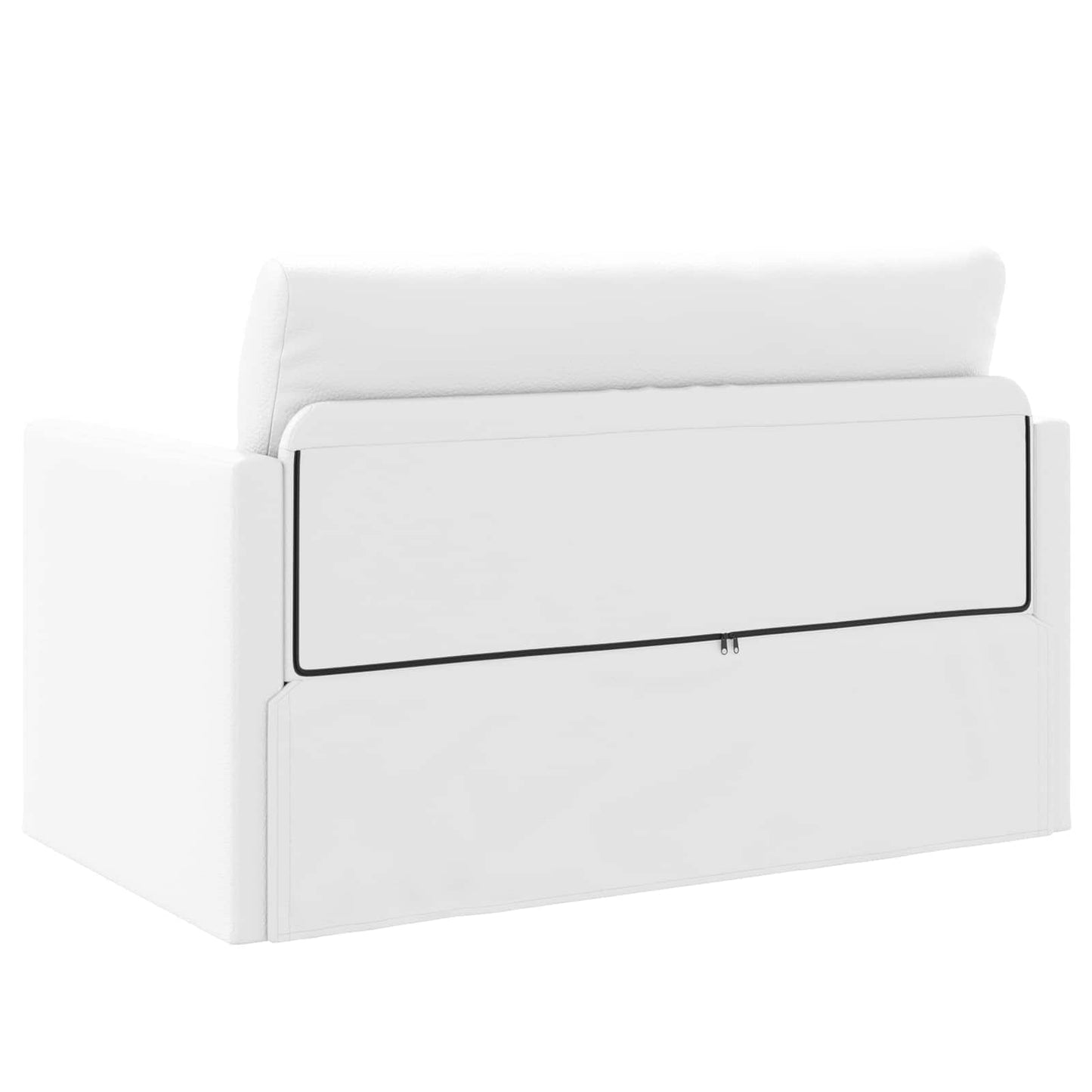 Divano Letto Pieghevole Bianco 124 x 71 x 78 cm PVC