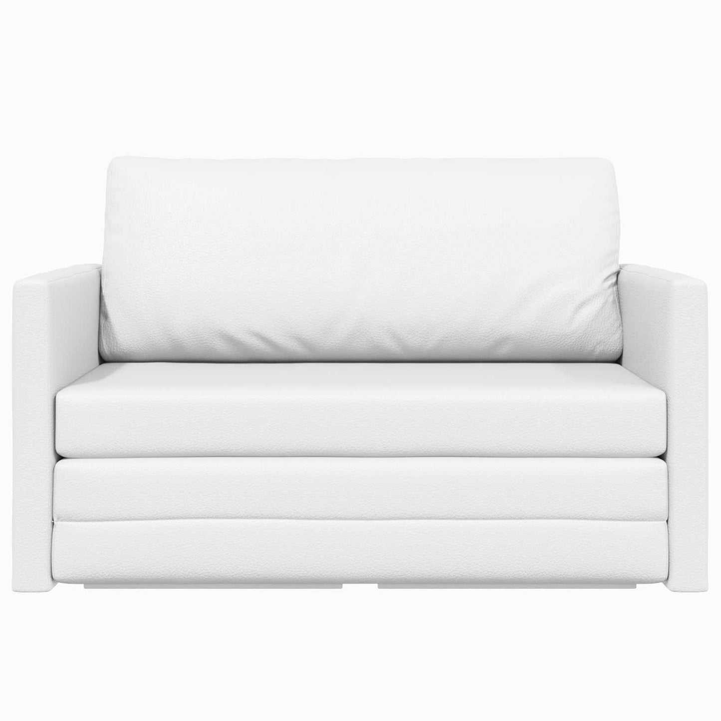 Divano Letto Pieghevole Bianco 124 x 71 x 78 cm PVC