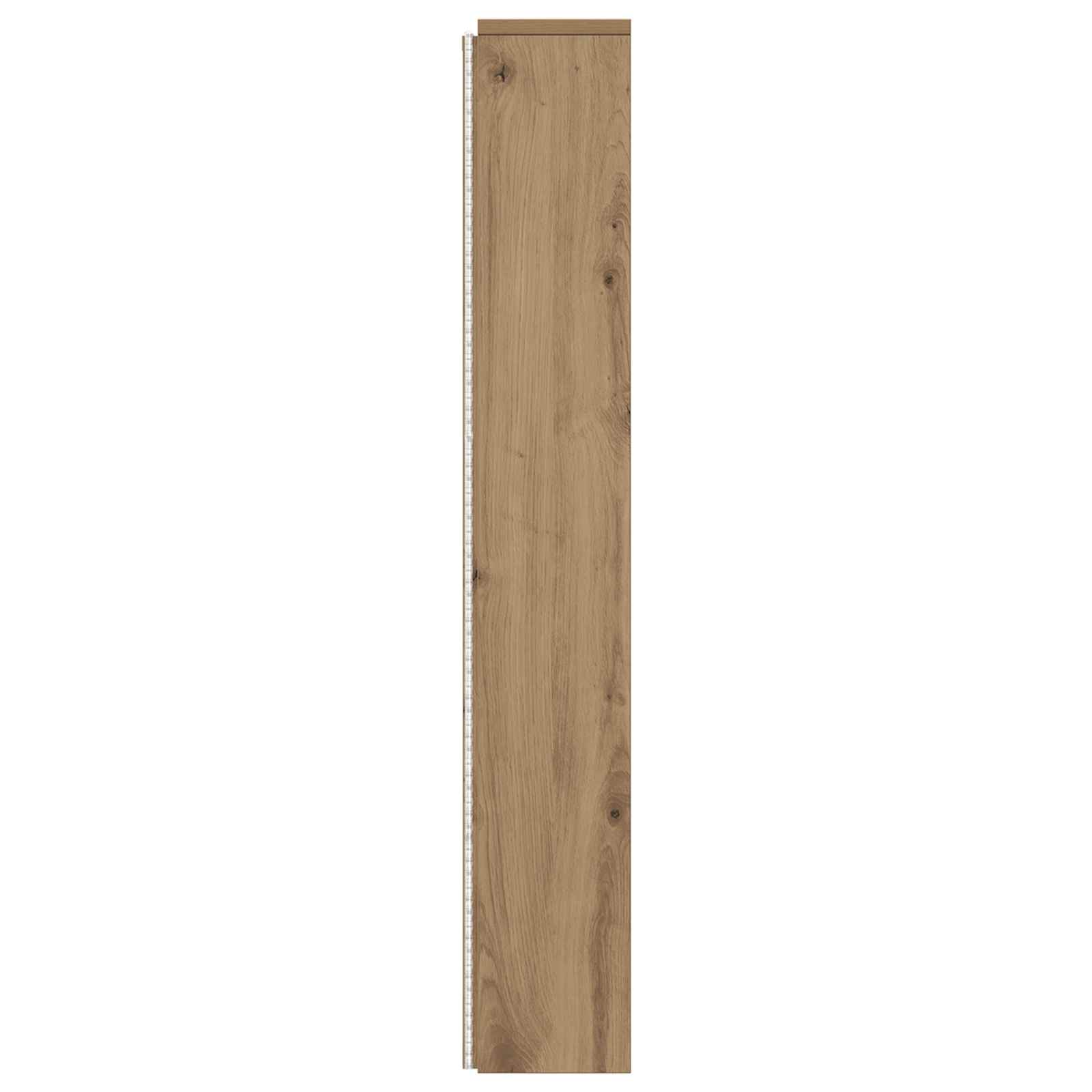 Testata con Mobile e LED Rovere Artigianale Legno multistrato | homemem39