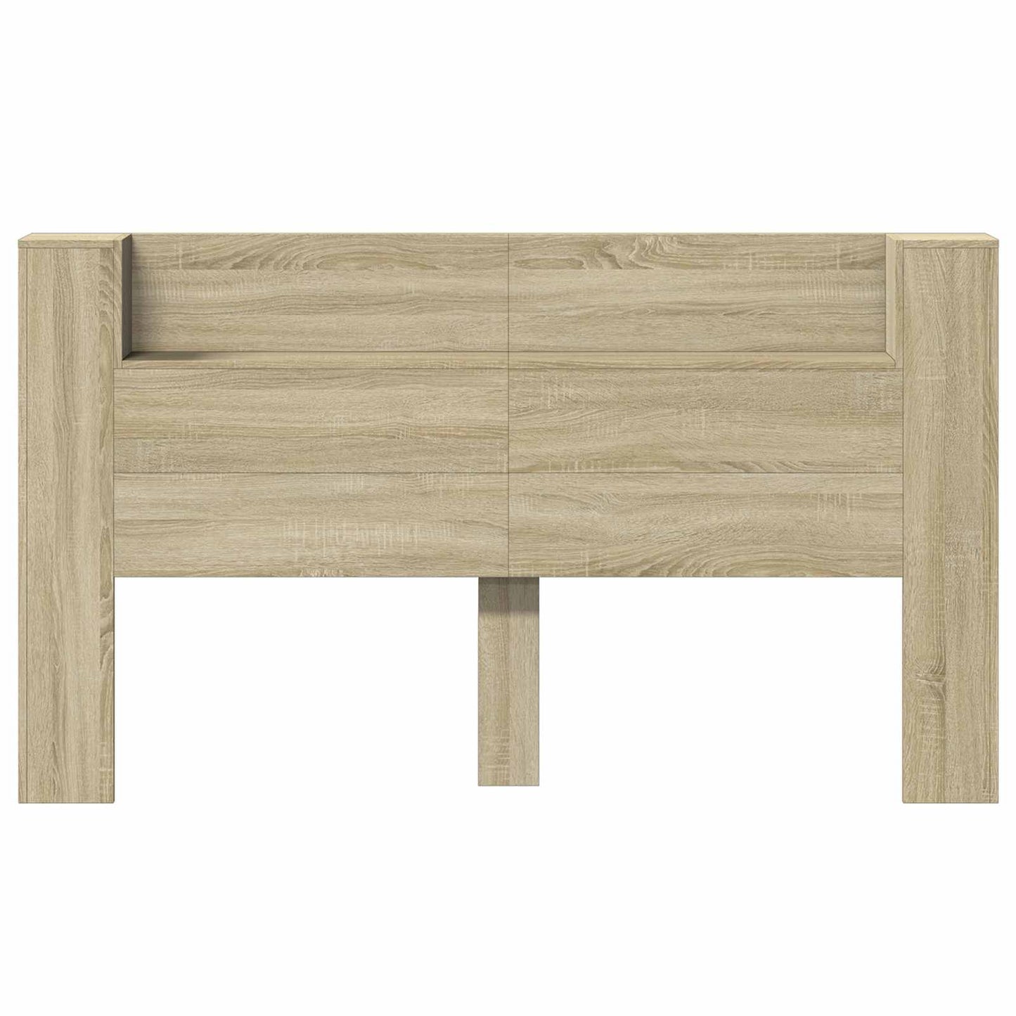 Testata con Mobile e LED Sonoma 180 x 16,5 x 103,5 cm | homemem39