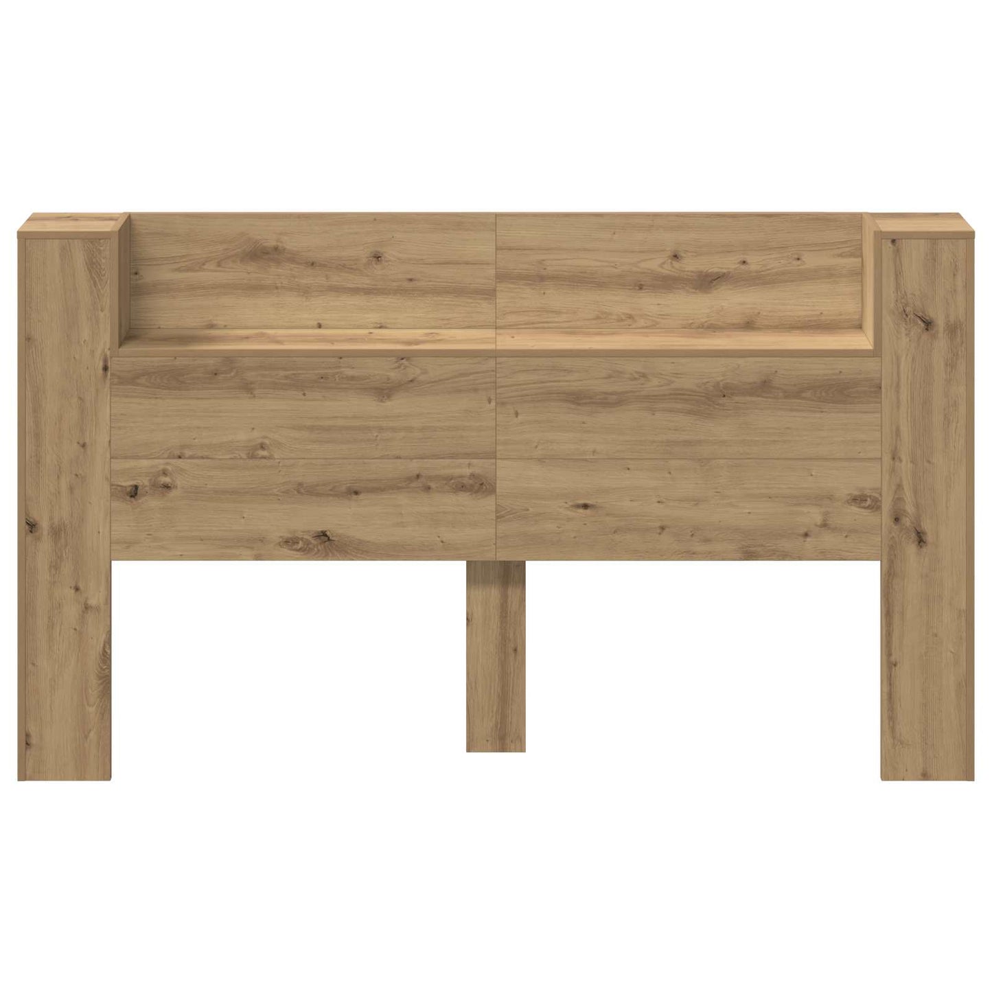 Testata con Mobile e LED Rovere Artigianale Legno multistrato | homemem39