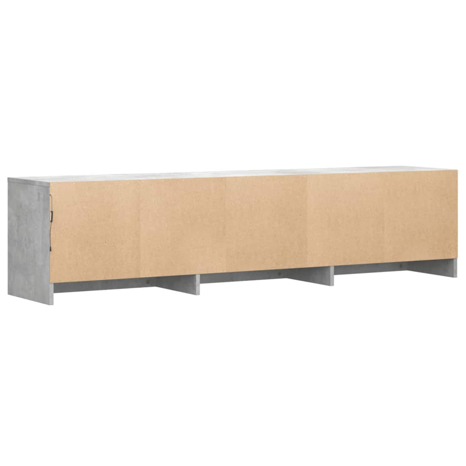 Mobile TV Calcestruzzo 165 x 34 x 40 cm Legno multistrato | homemem39