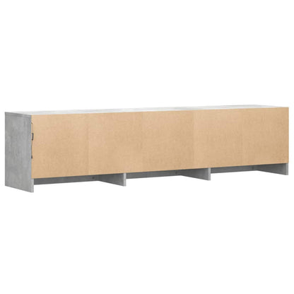 Mobile TV Calcestruzzo 165 x 34 x 40 cm Legno multistrato | homemem39