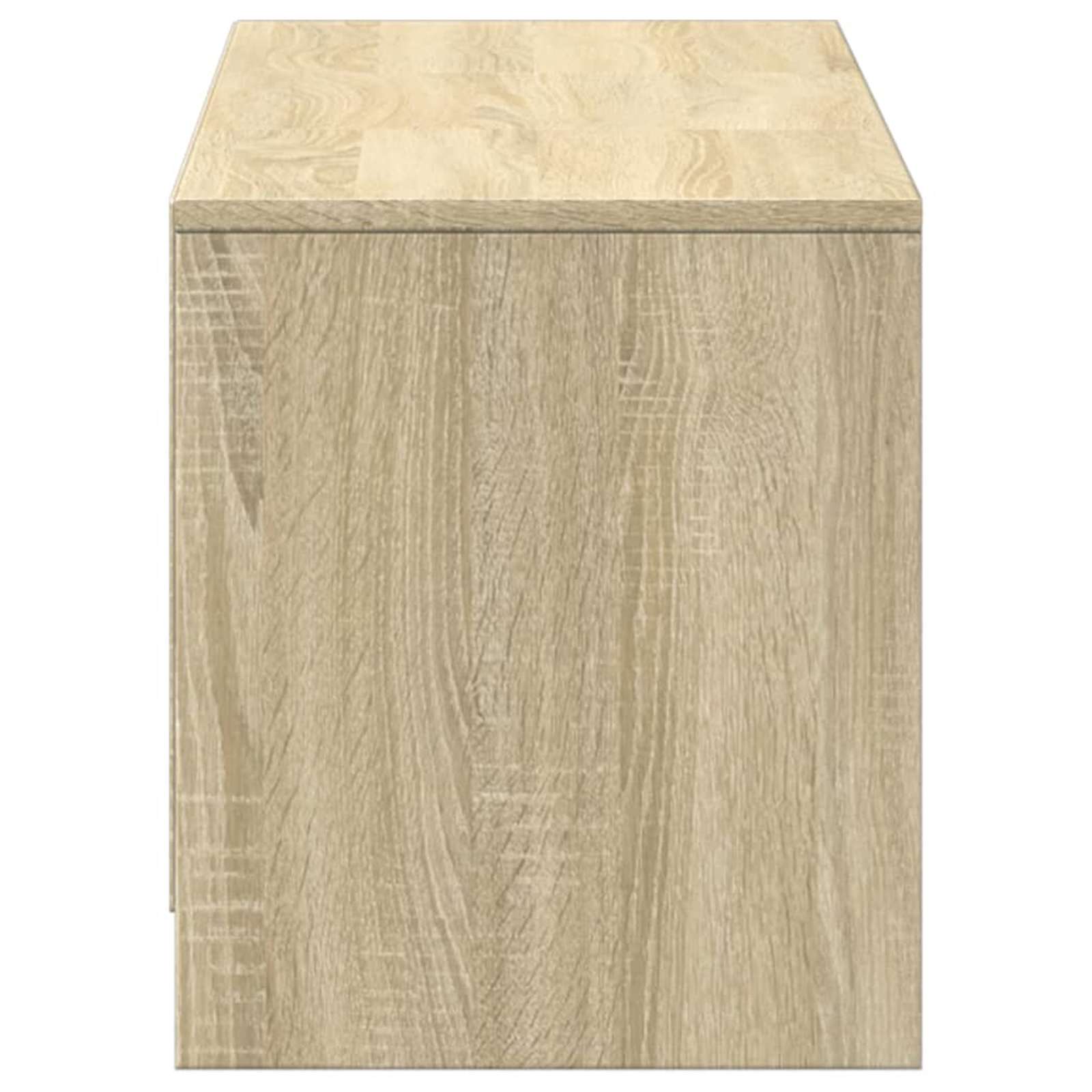 Mobile TV con led Sonoma 140 x 34 x 40 cm Legno multistrato | homemem39