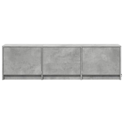 Mobile TV Calcestruzzo 140 x 34 x 40 cm Legno multistrato