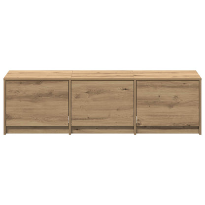 Mobile TV Rovere artigianale 140 x 34 x 40 cm Legno multistrato
