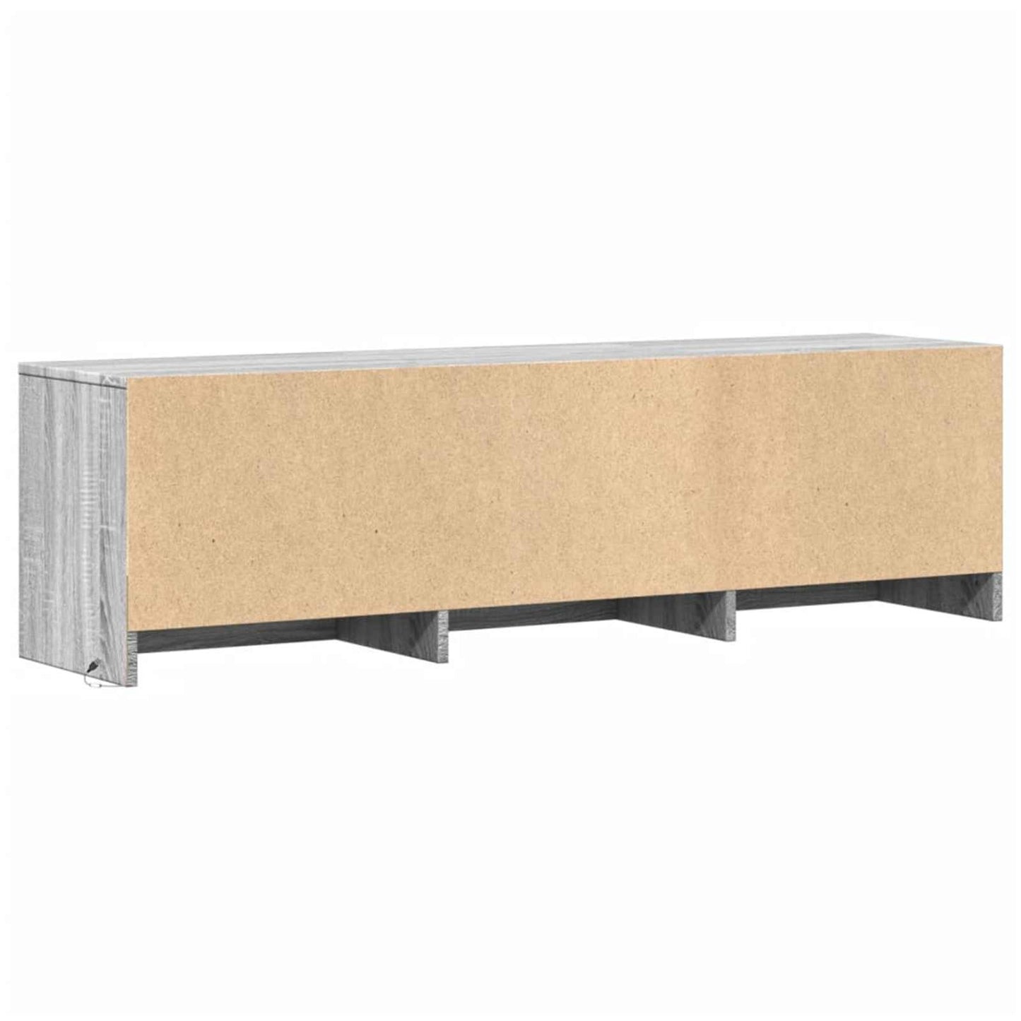 Mobile TV Grigio Sonoma 140 x 34 x 40 cm Legno multistrato | homemem39