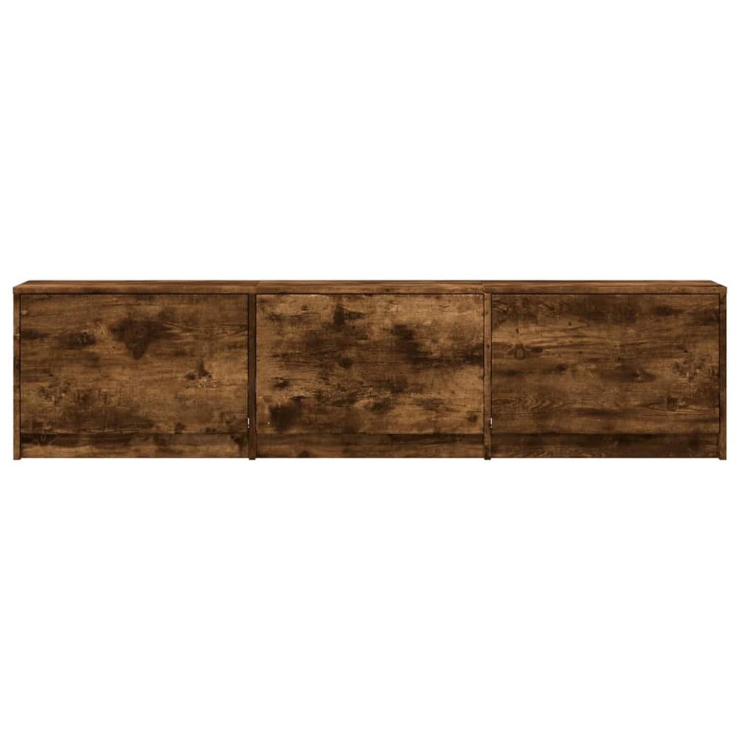 Mobile TV Rovere fumé 165 x 34 x 40 cm Legno multistrato | homemem39