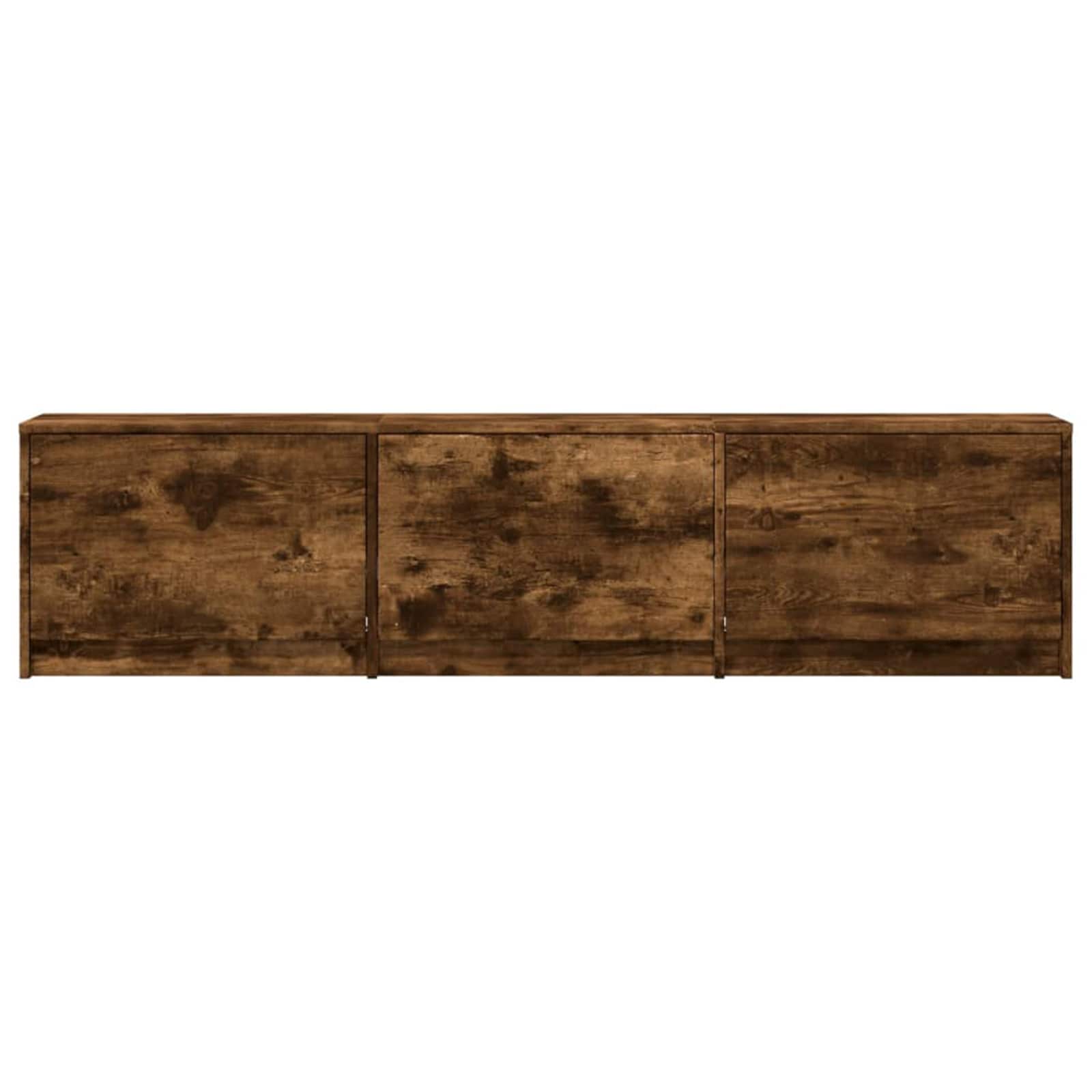 Mobile TV Rovere fumé 165 x 34 x 40 cm Legno multistrato | homemem39