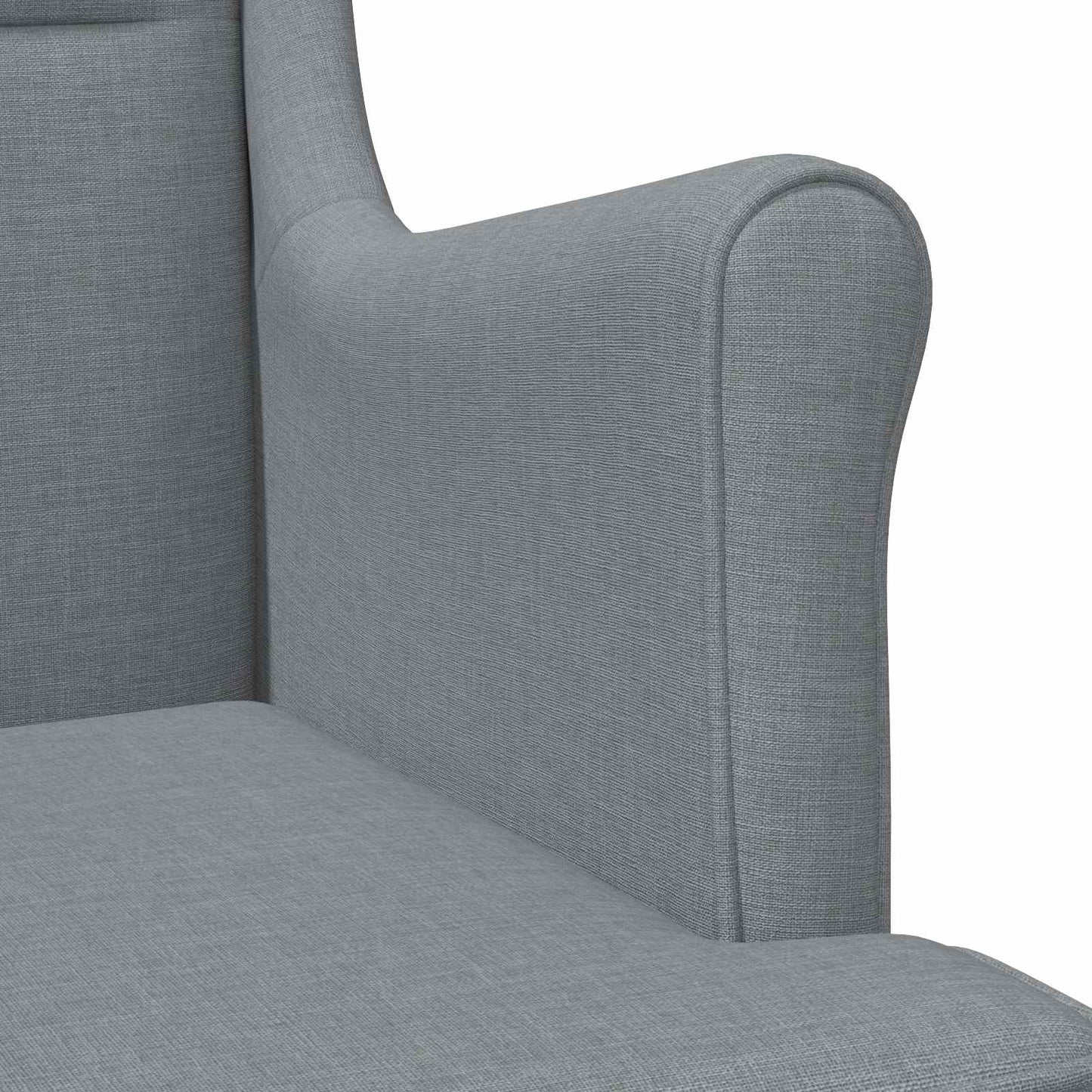 poltrona Grigio chiaro Tessuto | homemem39