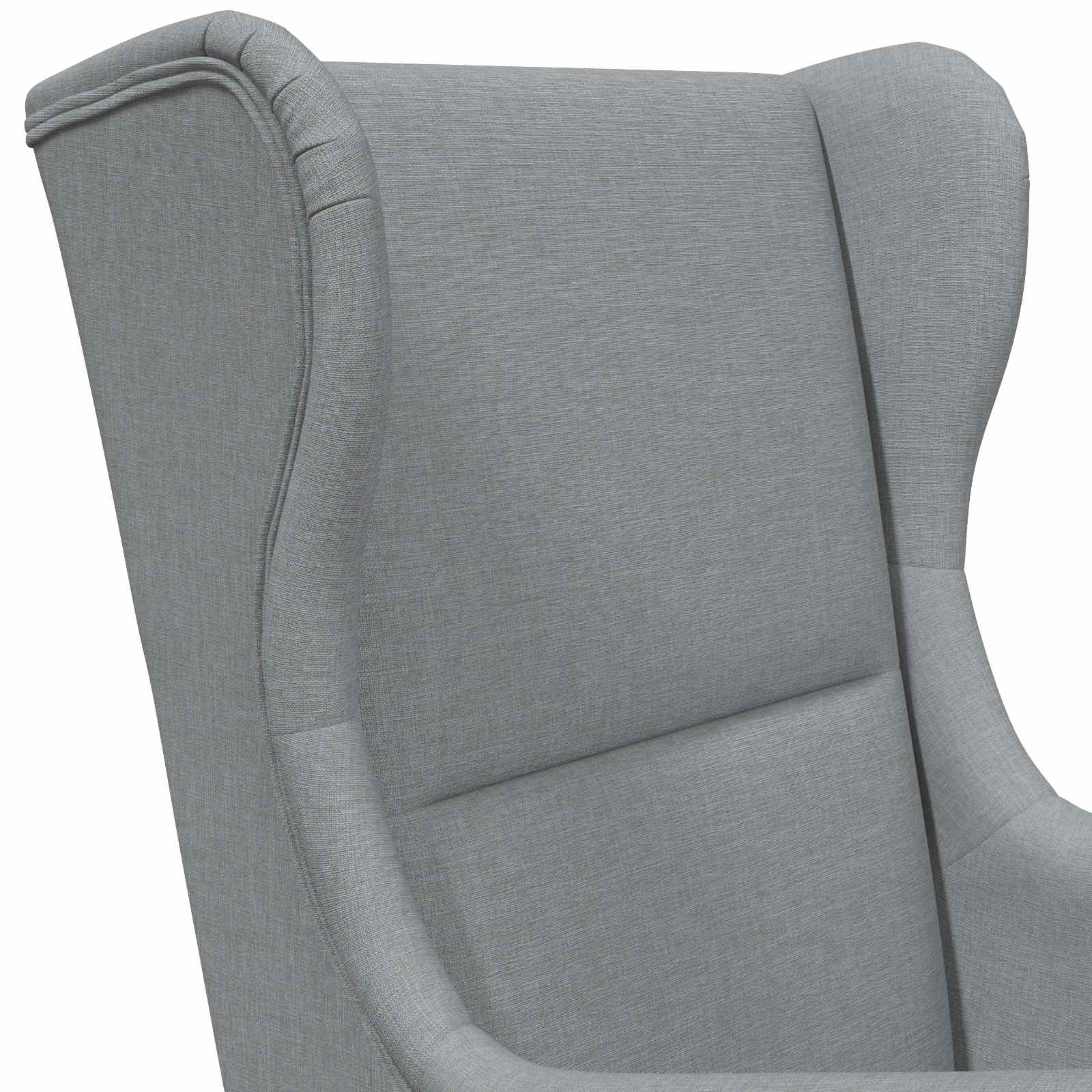 poltrona Grigio chiaro Tessuto | homemem39