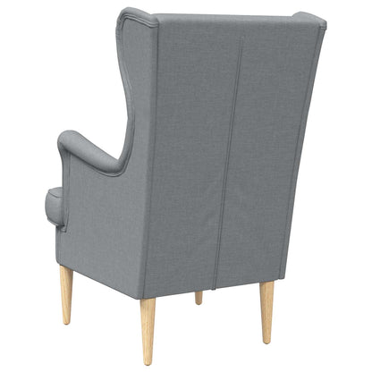 poltrona Grigio chiaro Tessuto | homemem39