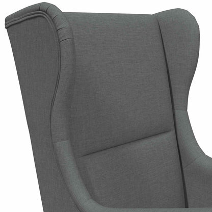 poltrona Grigio scuro Tessuto | homemem39