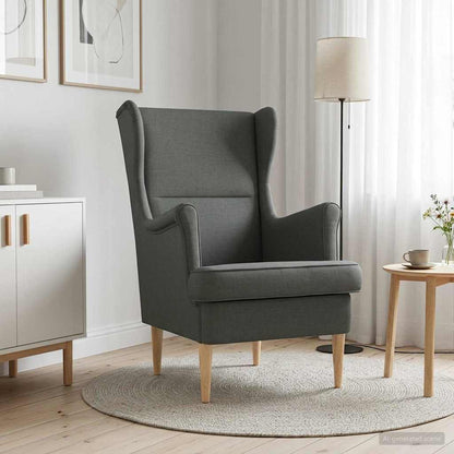 poltrona Grigio scuro Tessuto