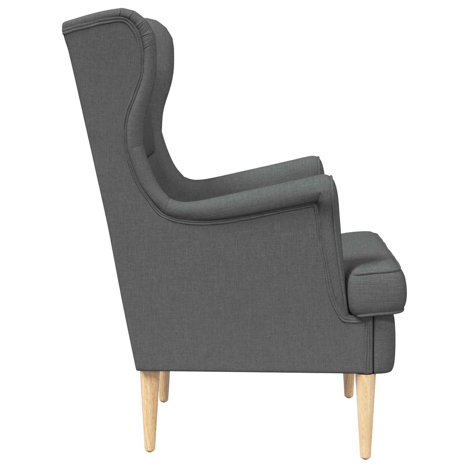 poltrona Grigio scuro Tessuto | homemem39