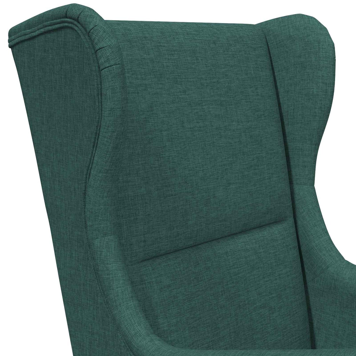 poltrona Verde Scuro Tessuto