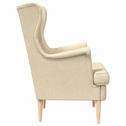 poltrona Crema Tessuto