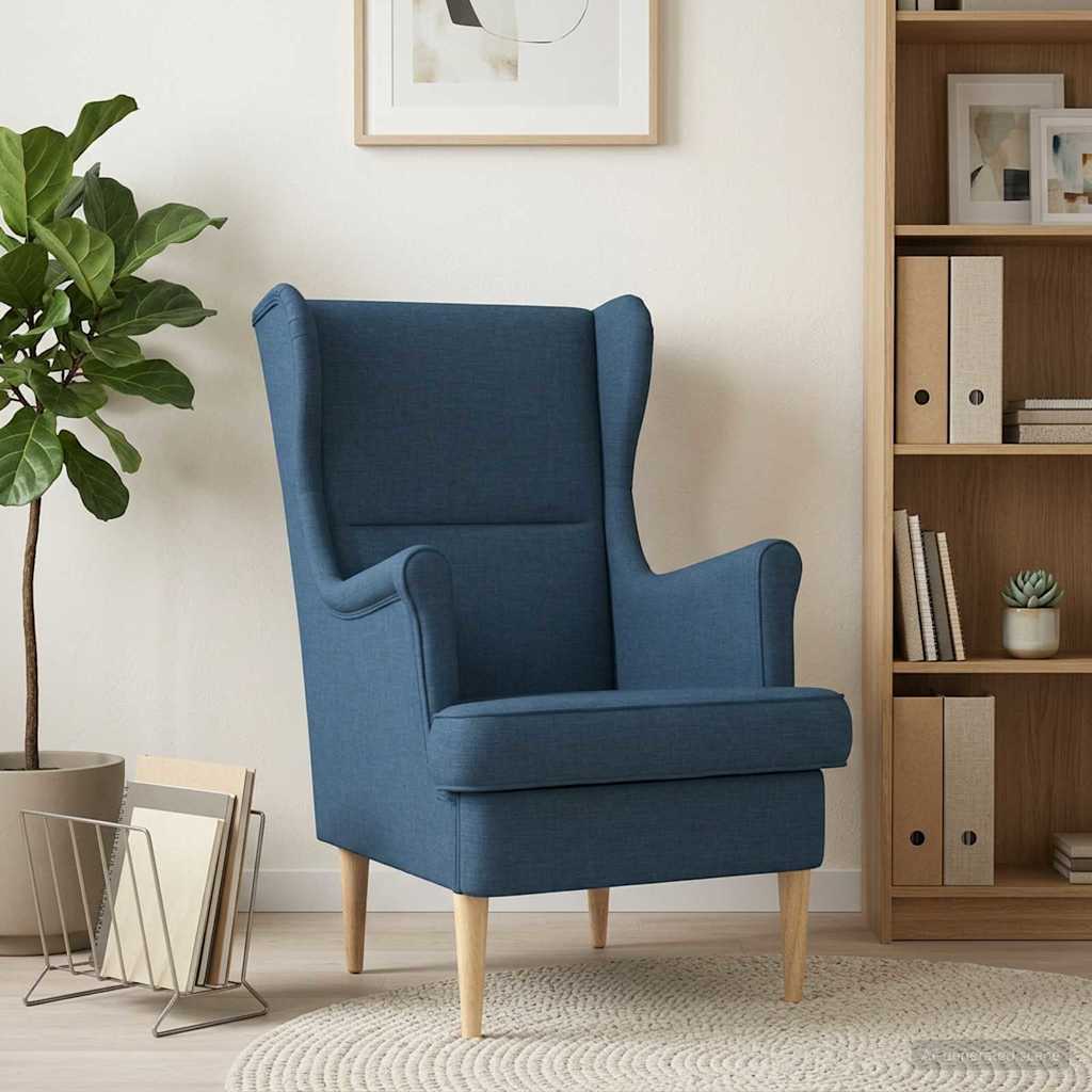poltrona Blu Tessuto