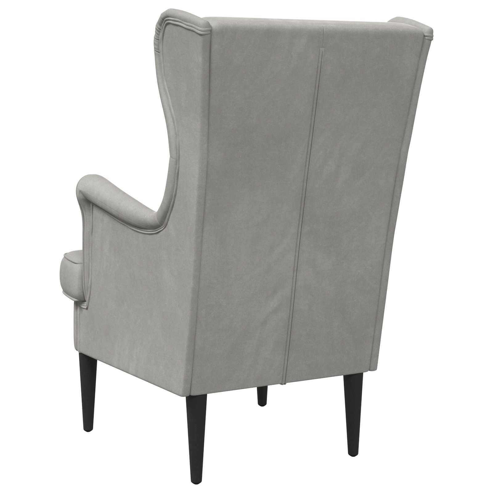 Poltrona Grigio Chiaro Velluto | homemem39