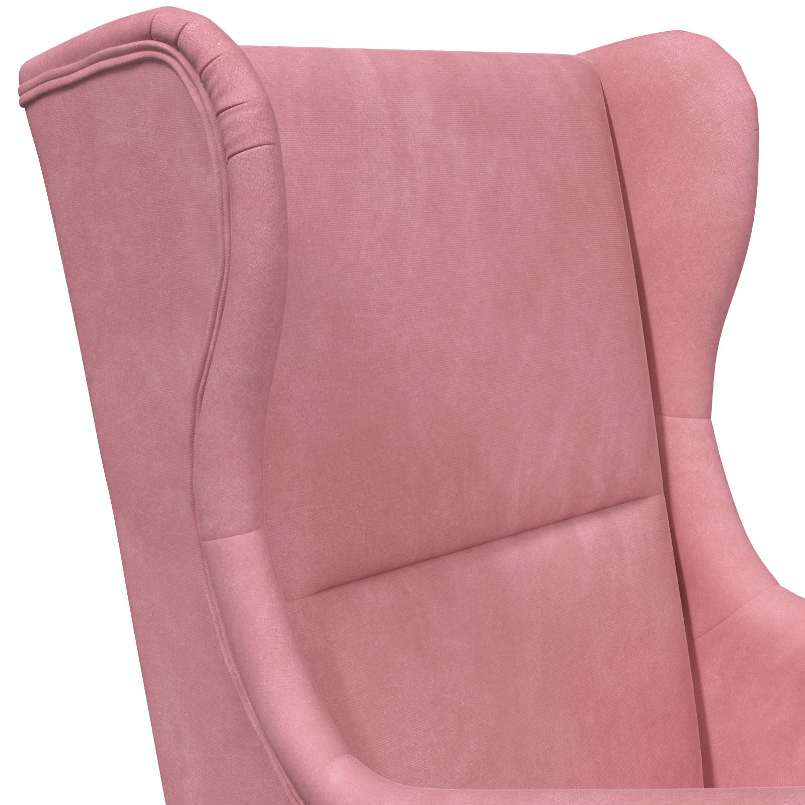 Poltrona Rosa Velluto | homemem39