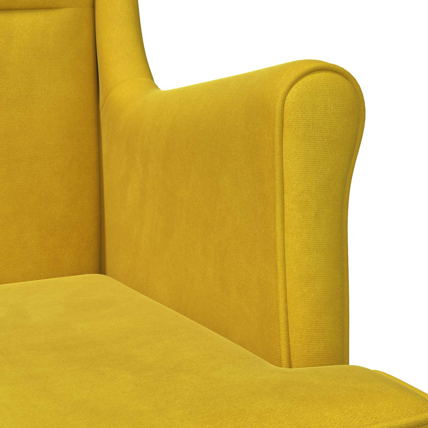 Poltrona Giallo Velluto | homemem39