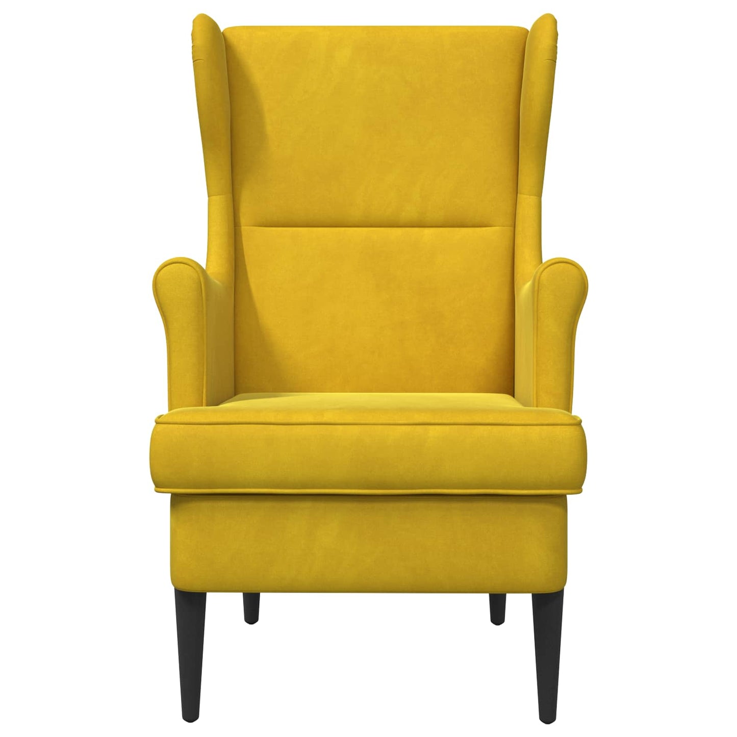 Poltrona Giallo Velluto