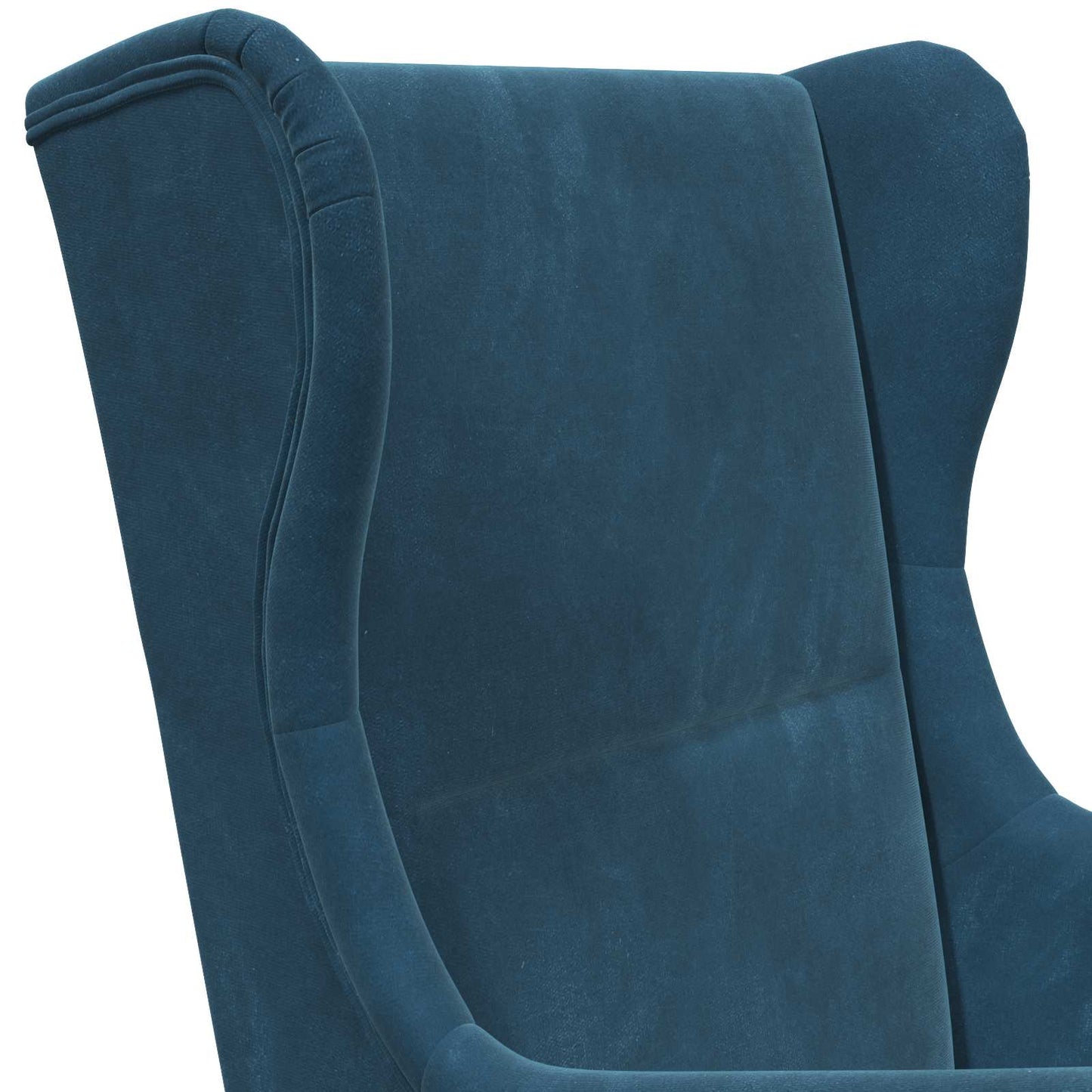 Poltrona Blu Velluto | homemem39