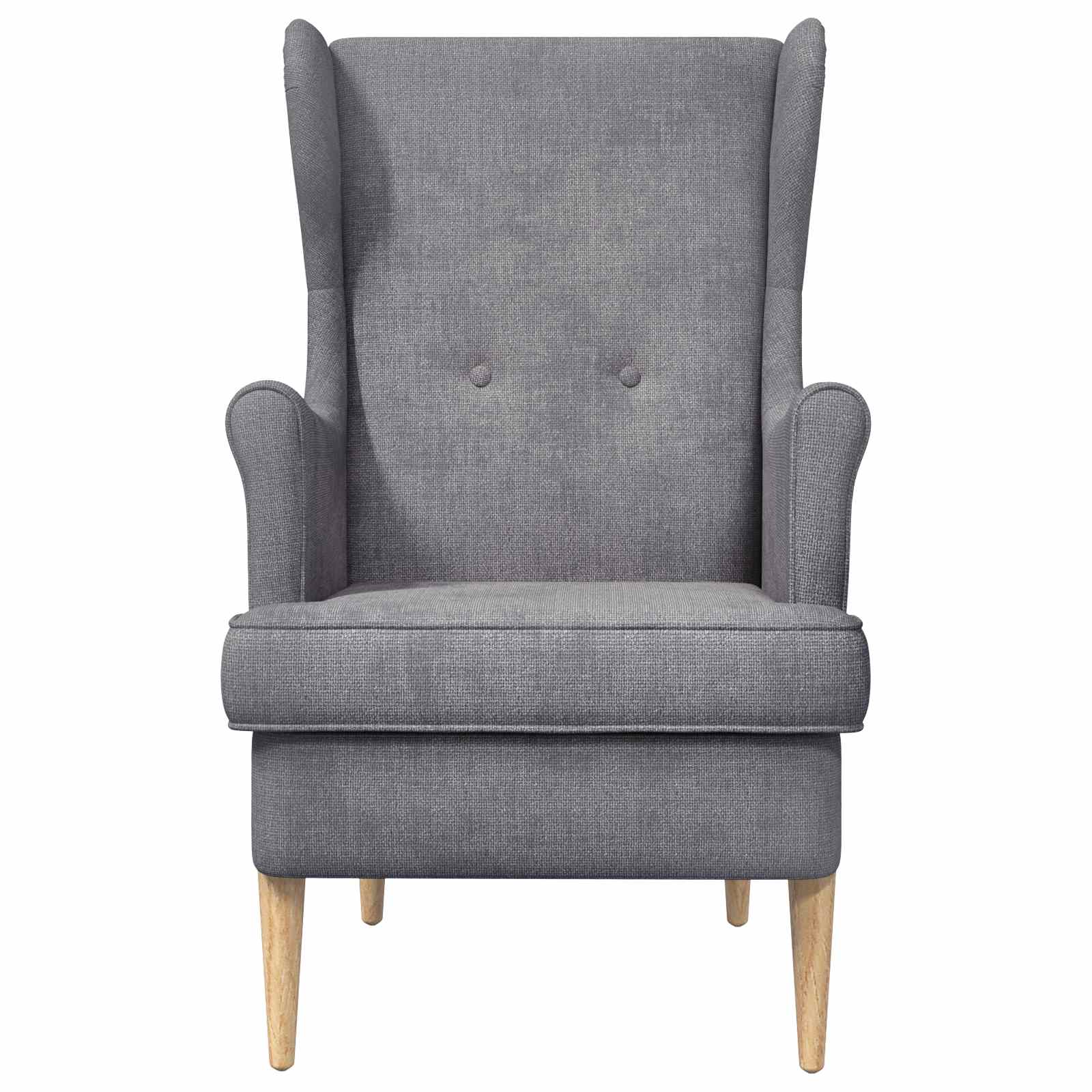 Poltrona Grigio Chiaro ARES | homemem39