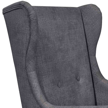 Poltrona Grigio Scuro ARES | homemem39
