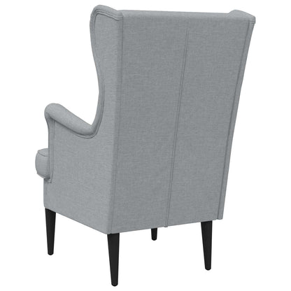 poltrona Grigio chiaro Tessuto | homemem39