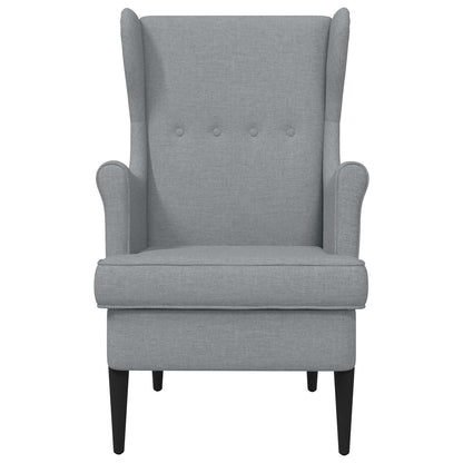 poltrona Grigio chiaro Tessuto | homemem39