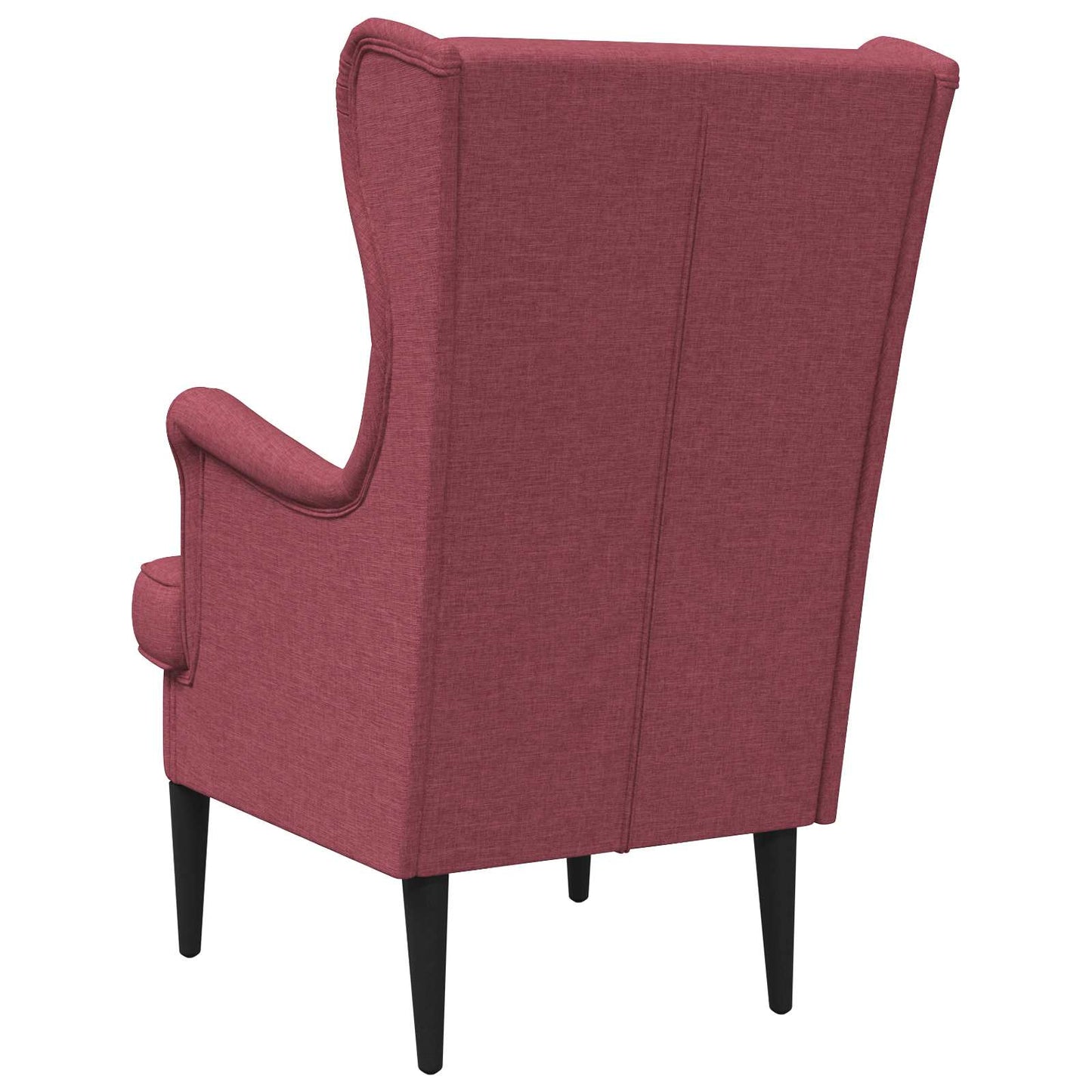 Poltrona Rosso Vino Tessuto