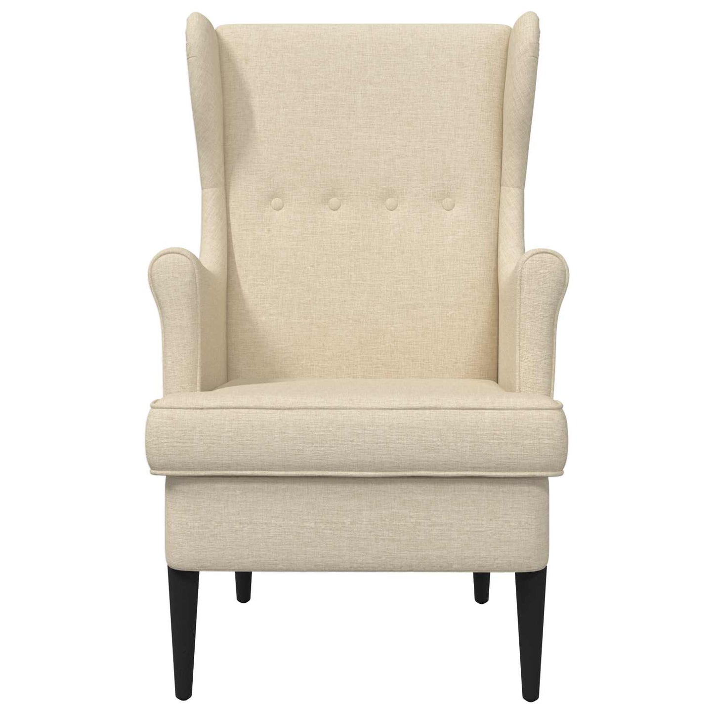 Poltrona Crema Tessuto