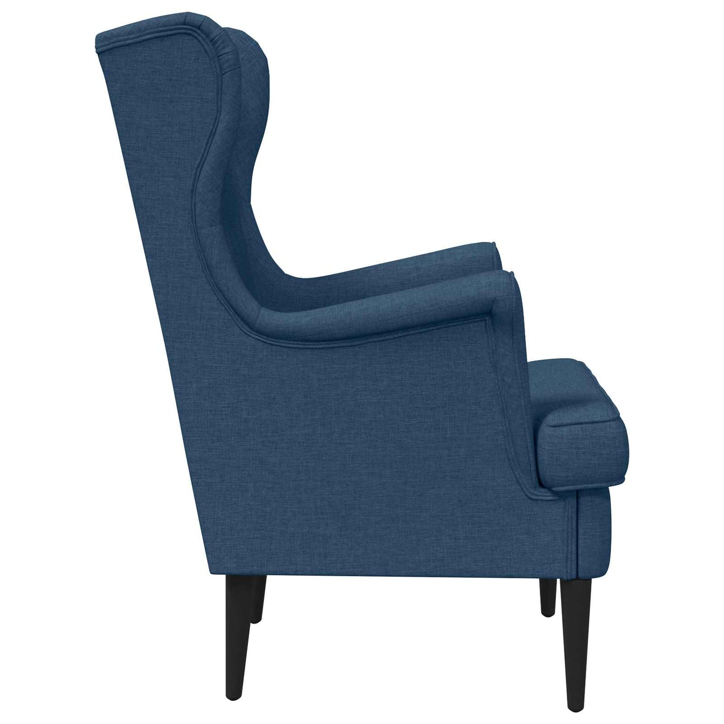 Poltrona Blu Tessuto