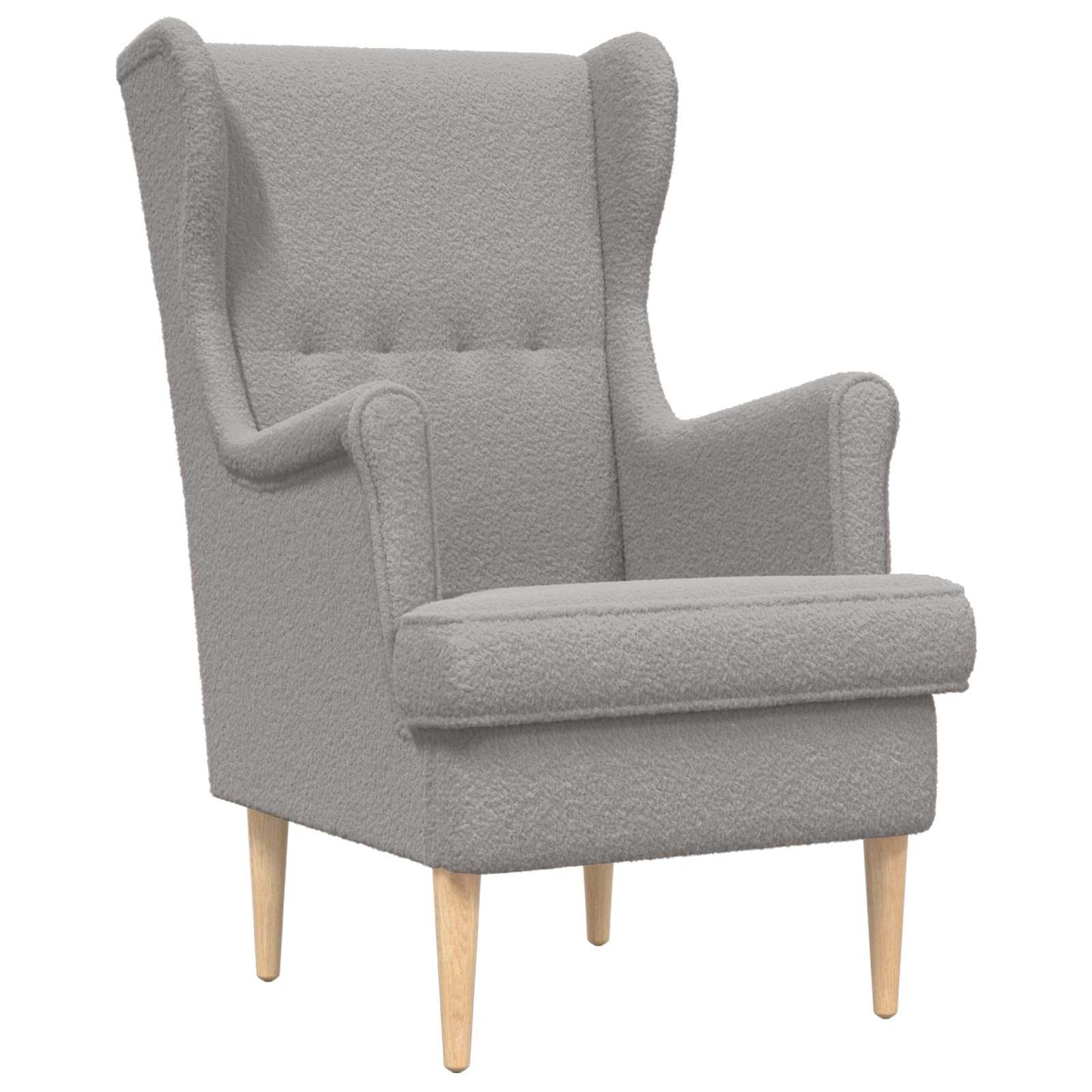 poltrona Grigio chiaro Tessuto | homemem39